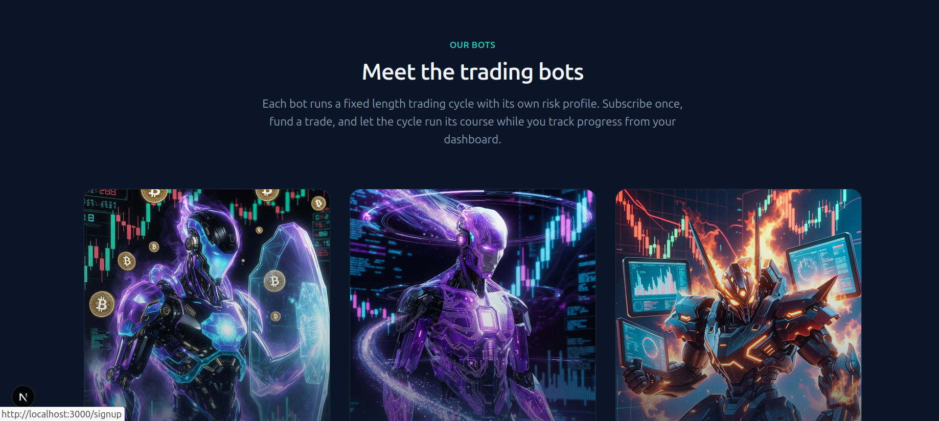 BYT Trading screen 2