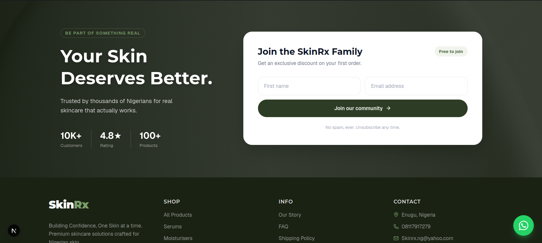 Skin Rx screen 7